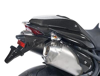 Carbon Ilmberger Kennzeichenhalter Triumph Speed Triple 1050