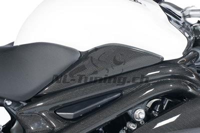 Kit de couvercles latraux en carbone Ilmberger Triumph Speed Triple 1050