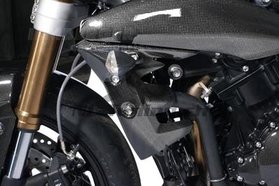 Carbon Ilmberger vattenkylare lock set Triumph Speed Triple 1050