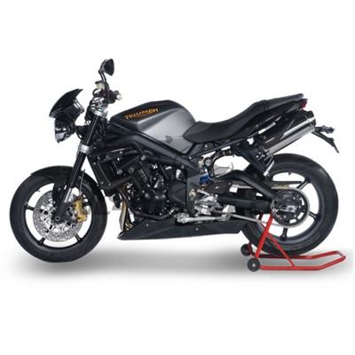 Juego cubre asiento lateral carbono Ilmberger Triumph Street Triple 675