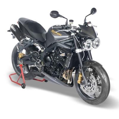 Carbon Ilmberger side cover under seat set Triumph Street Triple 675