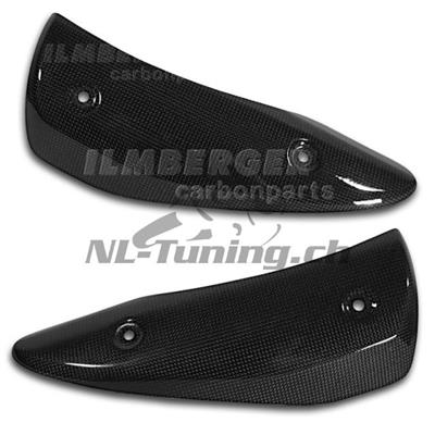 Kolfiber Ilmberger avgasvrmeskld Set Triumph Street Triple 675