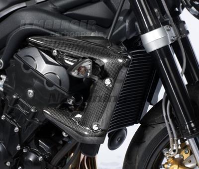 Radiatore in carbonio Triumph Street Triple 675