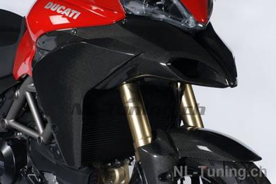 Koolstof Ilmberger Luchtinlaatkanaalpanelen Ducati Multistrada 1200