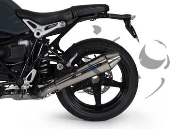 Auspuff BOS Taper BMW R Nine T