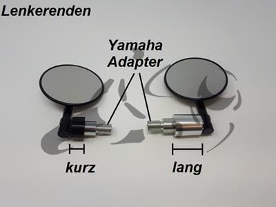 2x MFK zugelassene Lenkerspiegel Yamaha(durch Ring ersetzt 27.09.2022 LB)