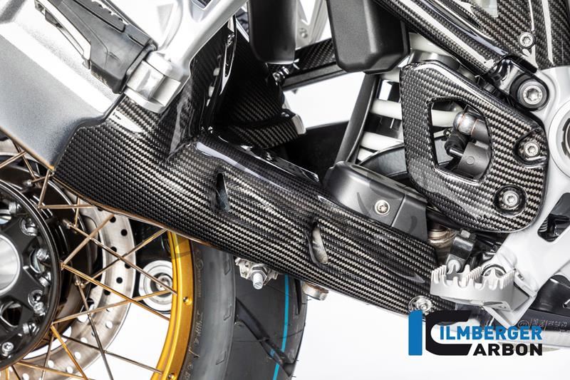 Carbon Hitzeschutz Auspuff - hinten für BMW R 1250 GS & R 1250 GS Adventure