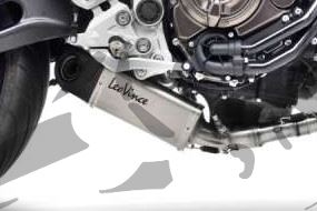 Exhaust Leo Vince Underbody complete system Yamaha MT 07