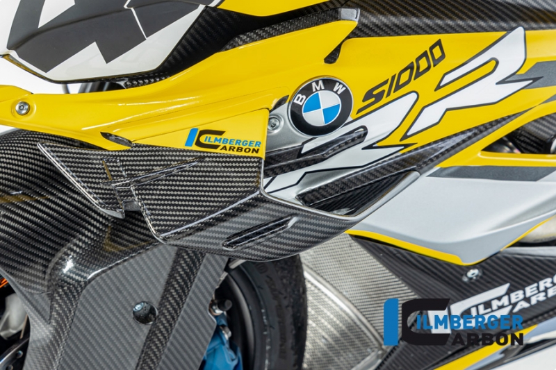 NHO.003.S119S.K SUPPORT DE PLAQUE D'IMMATRICULATION EN CARBONE ILMBERGER  BMW S 1000 RR 2019-2022