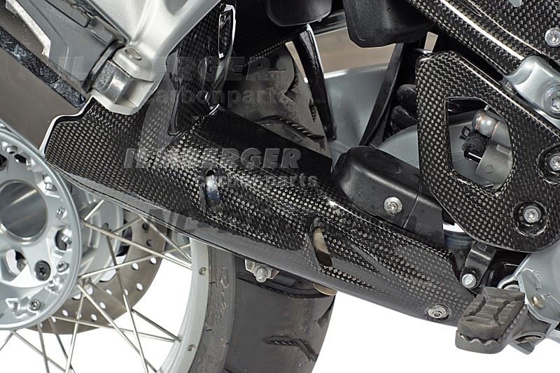 Ilmberger Auspuff-Hitzeschutz unten R 1250 GS carbon