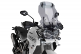 Puig touring screen with visor attachment Triumph Tiger 800