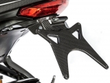 support de plaque d'immatriculation en carbone Ilmberger Ducati Monster 1200