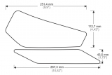 Puig Tankgrepen Kawasaki Ninja 400