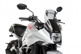 Puig touring screen with visor attachment Suzuki Katana
