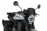 Puig front plate aluminum black Husqvarna Vitpilen 701