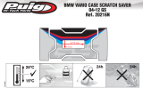 Puig Set dautocollants pour valises Vario GS BMW R 1250 GS