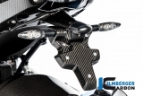 Support de plaque d'immatriculation carbone Ilmberger en 2 parties BMW R 1250 R