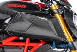 Set copri condotto aria in carbonio Ducati Diavel 1260