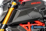 Kit cache-canal dair carbone Ilmberger Ducati Diavel 1260