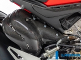 Carbon Ilmberger exhaust heat shield manifold Ducati Streetfighter V4