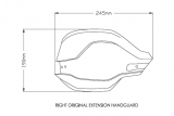 Puig handbeschermer verlengset BMW S 1000 XR