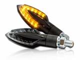 Miniblinker LED Silver smoke universell