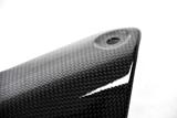 Protector de maletero Ilmberger de carbono en el escape Ducati Monster 1200 S