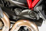 Coperchio cinghia di distribuzione in carbonio Ilmberger orizzontale Ducati Monster 1200 S