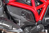 Carbon Ilmberger cover under frame set Ducati Monster 821