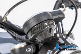 cache tableau de bord carbone Ilmberger Ducati Scrambler 1100 Dark Pro