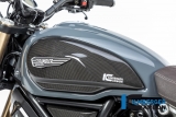 Carbon Ilmberger Tankdeksel Set Ducati Scrambler 1100 Dark Pro