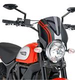 Puig rtro pare-brise carbonstyle Ducati Scrambler Desert Sled