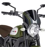 Puig rtro pare-brise carbonstyle Ducati Scrambler Desert Sled