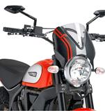 Puig rtro pare-brise carbonstyle Ducati Scrambler Desert Sled