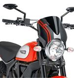 Puig Retro windscherm carbonstyle Ducati Scrambler Sixty 2