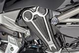 Condotto di uscita dell'aria in carbonio Ilmberger sul set di coperture della cinghia di distribuzione Ducati XDiavel