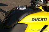 Ducati Hypermotard 1100 Evo - Couvercle de rservoir en carbone Ilmberger