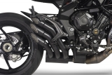 Escape QD Power Gun negro MV Agusta Brutale 800