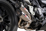 Auspuff QD Twin Titan Gunshot Ducati Diavel 1260