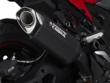 Exhaust Cobra CR2 Hexagon Black Series BMW F 900 XR