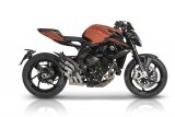 Uitlaat QD Power Gun zilver MV Agusta Brutale 800