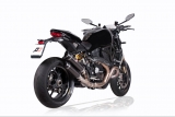 Uitlaat QD Twin Carbon Ducati Monster 1200