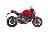 Uitlaat QD Twin Titan Gunshot Ducati Monster 1200