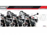 Schermo sportivo Puig Triumph Street Triple 765 R
