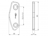 Puig Spiegelabdeckungen Suzuki GSX-R 250