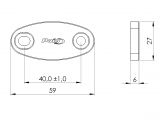 Puig mirror covers Honda CBR 650 F
