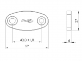 Puig Spiegelabdeckungen Honda CBR 650 F