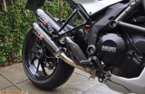 Exhaust QD Twin Carbon complete system Ducati Multistrada 1200