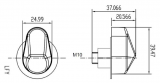 Puig shuttering turn signal Yamaha