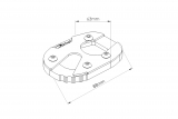 Puig standverbreding Honda CB 650 R